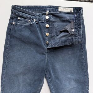 Rag and Bone Nina High-Rise Ankle Skinny Corduroy Jeans Size 29